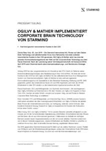 Microsoft Word - 150602_Press Release_Ogilvy Mather implementiert Corporate Brain Technology von Starmind_GER