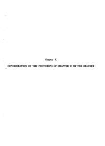 Chapter CONSIDERATION OF THE  PROVISIONS