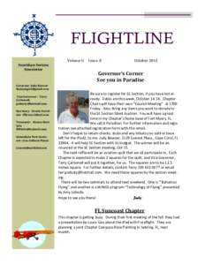 FLIGHTLINE SouthEast Section Newsletter Volume II