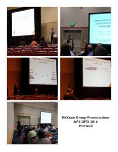 McKeon Group Presentations APS DFD 2016 Portland 