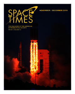 NOVEMBER / DECEMBER[removed]THE MAGAZINE OF THE AMERICAN ASTRONAUTICAL SOCIETY ISSUE 6–VOLUME 53