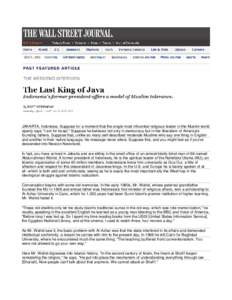Microsoft Word - WSJ-Last-King-of-Java_2007doc
