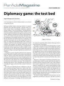 [removed]1761  Diplomacy game: the test bed
