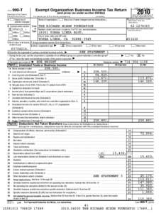 Form  Department of the Treasury Internal Revenue Service  A