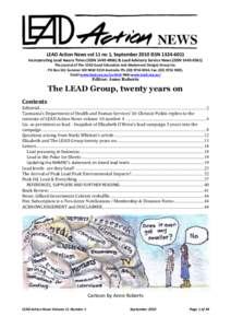The LEAD Group, twenty years on