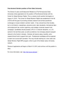 Microsoft Word - Post-doctoral Scholar position at Penn State University.docx