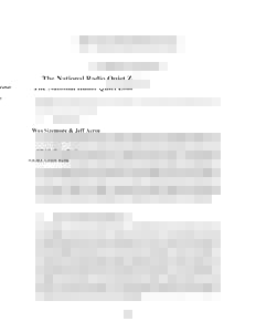 The National Radio Quiet Zone  Wes Sizemore & Jeff Acree NRAO, Green Bank  Abstract