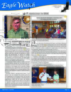 EagleWatch  Volume X—Issue 6 JulyNew Commissioner for DNR