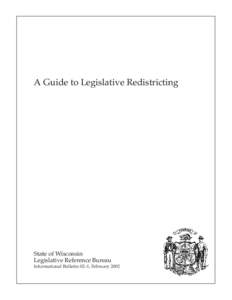 A Guide to Legislative Redistricting