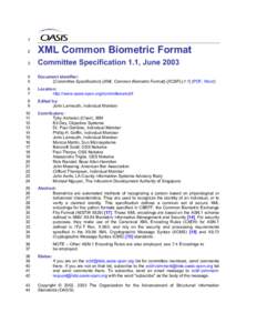 Microsoft Word - XCBF XML Common Biometric Format CS 1[1].1a.doc