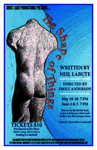 GHOST LIGHT PRODUCTIONS PRESENTS...  WRITTEN BY NEIL LABUTE DIRECTED BY EMILY ANDERSON