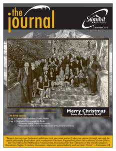 the  journal December 2010 Volume 10 Issue #12