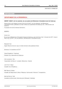 1/2  Diari Oficial de la Generalitat de Catalunya Núm CVE-DOGC-A