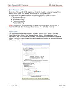 Microsoft Word - ACH Payment Instructions