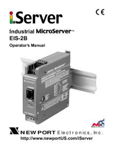 Industrial MicroServer EIS-2B TM  Operator’s Manual