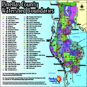 Pinellas County Watershed Boundaries Tarpon Springs 53  1
