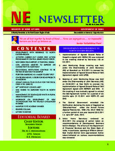 NE FOR FREE PUBLIC CIRCULATION NEWSLETTER  MINISTRY OF HOME AFFAIRS