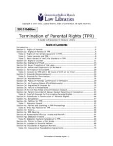 Termination of Parental Rights