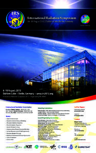 International Radiation SymposiumAugust 2012, Dahlem Cube, Berlin, Germany IRC A M A S