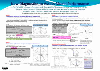 Microsoft PowerPoint - poster_new diagnostics to assess model performance.pptx