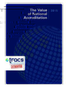 The Value of National Accreditation 2015