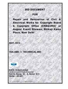 Microsoft Word - Technical Bid _Volume-I_