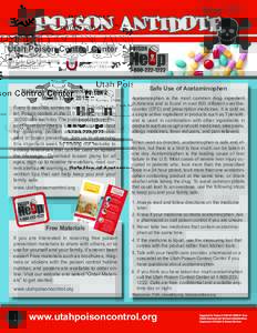 WinterPoison AntidotE Utah Poison Control Center 585 Komas Drive Salt Lake City, Utah 84108
