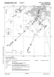 STANDARD ARRIVAL CHART INSTRUMENT (STAR) - ICAO RNAV (GNSS) STAR RWY 22 IVALO AERODROME