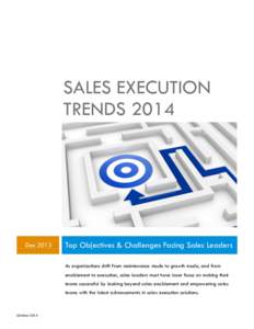 Sales Execution Trends[removed]Survey Results | Qvidian
