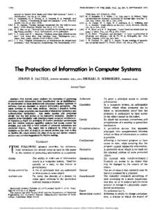 Crime prevention / Cryptography / Information governance / National security / Computer security / Information security / Memory protection / Capability-based security / Protection ring / Operating system / Principle of least privilege / Process management