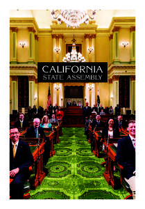 CALIFORNIA STATE ASSEMBLY Your Legislature Welcome to the California State