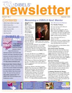 newsletter DIBELS ®  December  2012