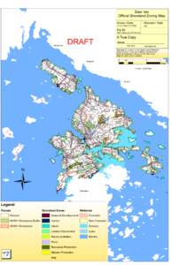 Deer Isle Official Shoreland Zoning Map Drawn / Date James Fisher