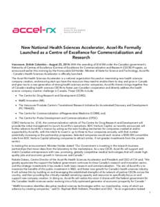 Microsoft Word - Accel-Rx CECR Announcement - FINAL.docx