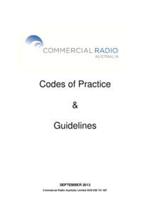 Microsoft Word - Commercial Radio Codes & Guidelines - September 2013