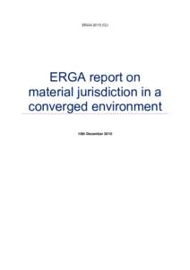Microsoft Word - ERGA_Report on material jurisdiction_FINAL