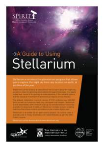 Stellarium Handbook (B&W).indd