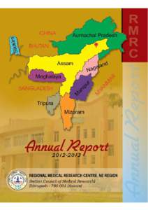 Annual ReportREGIONAL MEDICAL RESEARCH CENTRE, NE REGION (Indian Council of Medical Research)