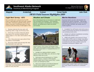 Southwest Alaska Network SWAN Southwest Alaska Network  National Park Service