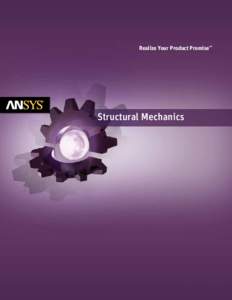 Civil engineering / Mechanical engineering / Multiphysics / Computational science / Structural mechanics / CFX / Femap / Ansys / Physics / Fluid dynamics