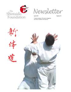 Shintaido / Taidō / 9 / Gendai budo / Japanese martial arts / Jojutsu