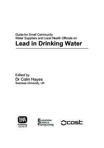 Microsoft Word - small community water suppliers  Pb - for publication.doc