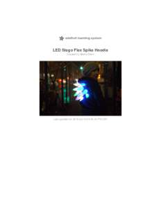 LED Stego Flex Spike Hoodie Created by Becky Stern Last updated on:45:44 PM EST  Guide Contents
