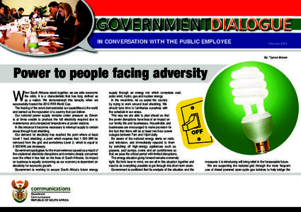 Government Dialogue Newsletter - Issue February 2015.indd