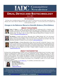 =  I suggest the following simple ten ways to avoid malpractice in litigation:  DRUG, DEVICE AND BIOTECHNOLOGY