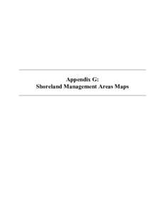 Appendix G: Shoreland Management Areas Maps MAP 1: Duluth to Split Rock State Park