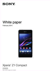 White paper February 2014