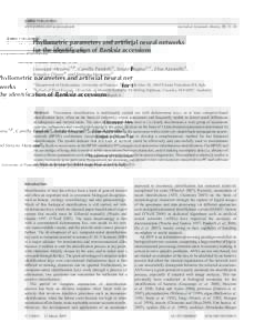 CSIRO PUBLISHING  www.publish.csiro.au/journals/asb Australian Systematic Botany, 22, 31–38