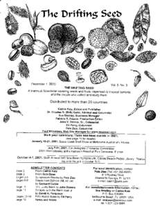 FROM BOB Book Review Nelson, E.CSea beans and nickar nuts. Handbook Number 10. Botanical Society of the British Isles c/o Natural History Museum, Cromwell Road, London SW7 5BD England. 154 pp. ISBN-