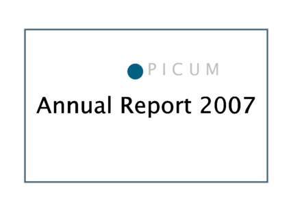 PICUM  Annual Report 2007 Preface from the Chair